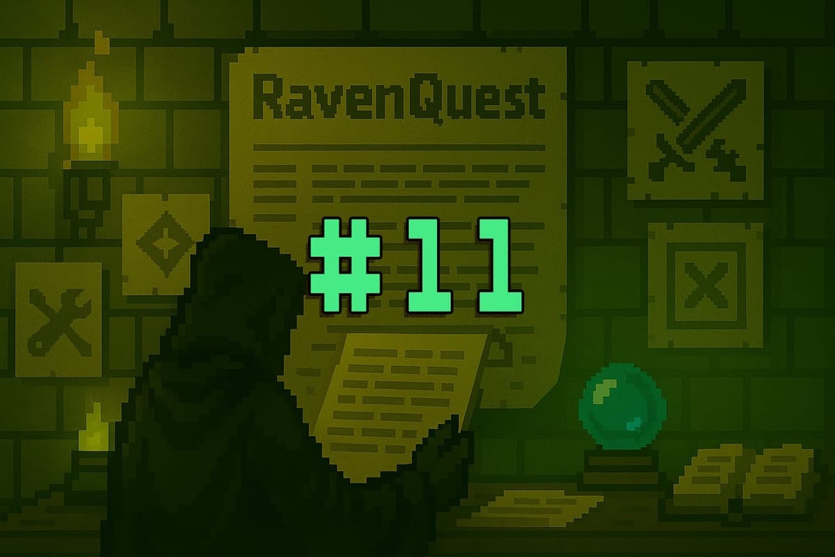 RavenQuest Week #11 Recap (Updates, Changelog, Roundtable Summary)
